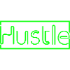 Futuristic Neon Background Print