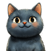 gray cat
