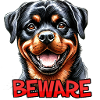 Rottweiler dog bad