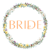 Team Bride ! Flower wreath customizable
