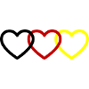 Germany Hearts