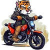 Tiger Motorcyclists