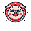 Funny little pig