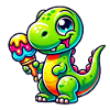 Dino Comic Cream
