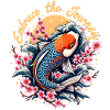 Poisson koï japonais