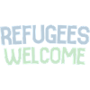 Refugees welcome retro