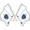 Two flags crossed Massachusetts