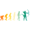 Bogenschütze Evolution Bogenschießen