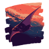 Manta Rays Retro