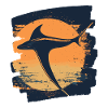 Manta Rays Retro
