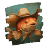 Texas Fishing Retro
