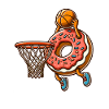 Donut Basketball