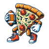 Football Pizza