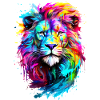 Painted Lion