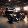 Black Hot Rod