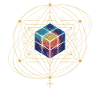 Metatron's Cube Sacred Geometry Cosmic Art