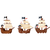 Child pirates on pirate ship