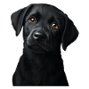 Schwarzer Labrador