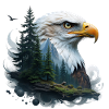 Aigle de la nature
