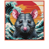 Rat in the Wave