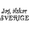 I love Sweden
