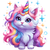 Chat licorne