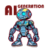 AI-GENERATION – Futuristic Robot Comic Style