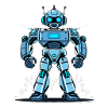 Cyber-Roboter – High-Tech Power