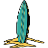 Retro Surfboard – Classic Beach Vibes