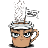 Coffee and sarcasm – Funny design