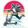 E-Scooter E-Roller Scooter