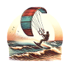 Kitesurf Kitesurfer Kiteboard
