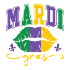 Mardi Gras Lips