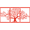 Nature view (red)