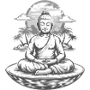 Buddha: Zen attitude