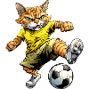 Football pour chat