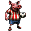 Fussball Schweinchen