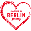 Berlin Germany Fan Flag Design T Shirt