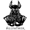 Nordic Warrior Silhouette
