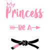 Glem prinsesse Jeg vil have et sort bælte