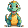 Super cute dinosaur