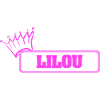 Lilou comme une couronne