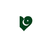 Pakistan Flag Heartbeat