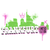 Frankfurt Skyline Stadt Deutschland Graffiti