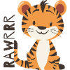 Cute Tiger - Rawrrr