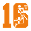 NUMBER 16 BASKETBALL 16TH BIRTHDAY