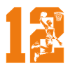 NUMBER 12 BASKETBALL 12TH BIRTHDAY