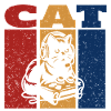 The Gamer Cat Retro Design