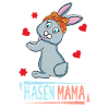 Lapin Maman Mignon Lapin Illustration
