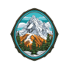 Mountains Nature Symbol
